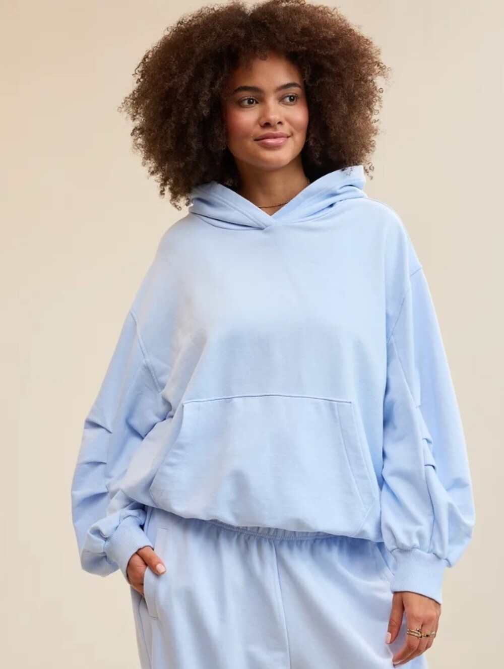 NWT - Aerie Light Blue Hoodie - Size L
